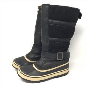 Sorel 8 Helen of Tundra Winter Snow Boots Black